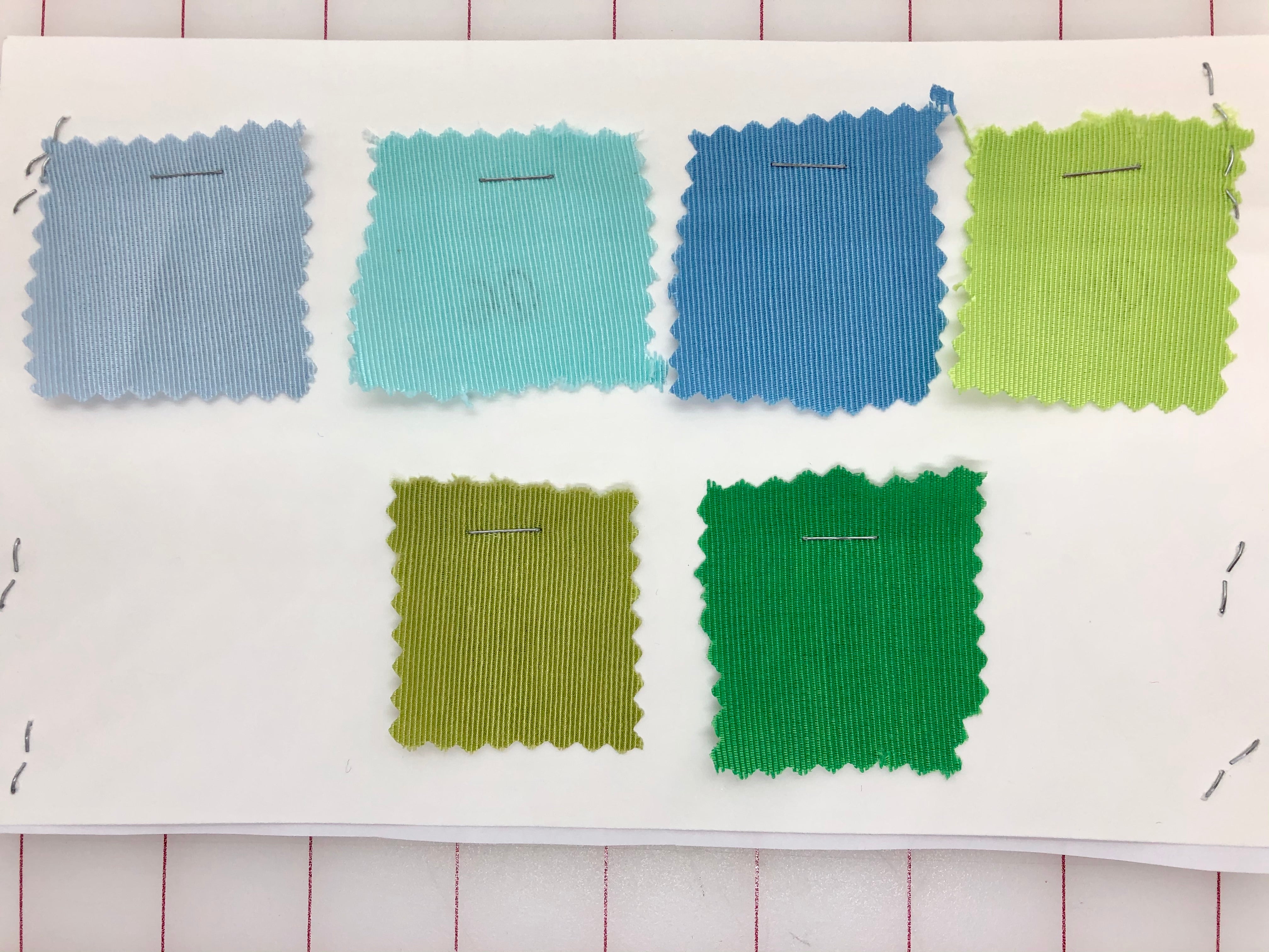 Premium Bengaline Fabric Sample Cards - Set of 7 High-Quality Textile Swatches for Fashion Design, Upholstery & DIY Projects