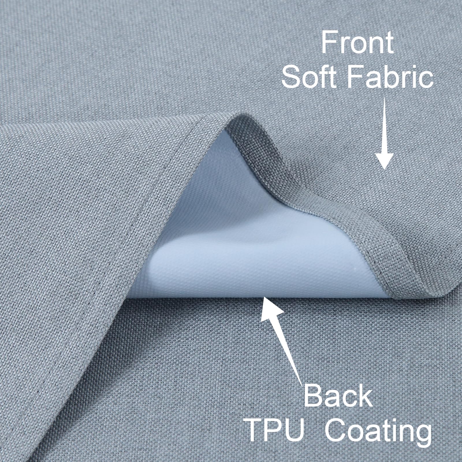24 Inch Blackout Tier Curtains for Small Windows - Short Kitchen, Cabinet, Basement & RV Curtains with Rod Pocket - 2 Panels, 30 Inches Wide, Grey - Perfect for Privacy & Light Control in Compact Spaces
