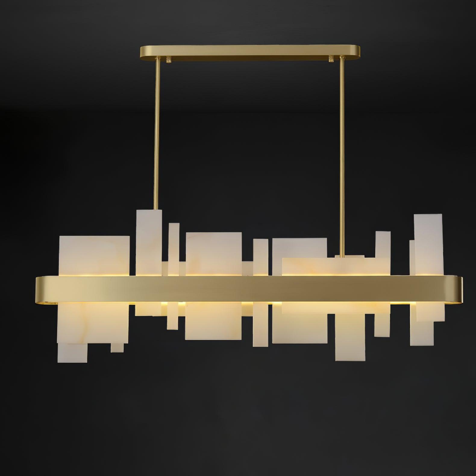 Amelie Crystal Chandelier - Elegant Modern Ceiling Light Fixture for Dining Room, Living Room & Bedroom Decor