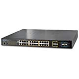 GS-4210-24T2S 24-Port Gigabit Ethernet Managed Switch with 2 SFP Ports - Layer 2 Network Switch for Office, Data Center & Small Business Networking Solutions