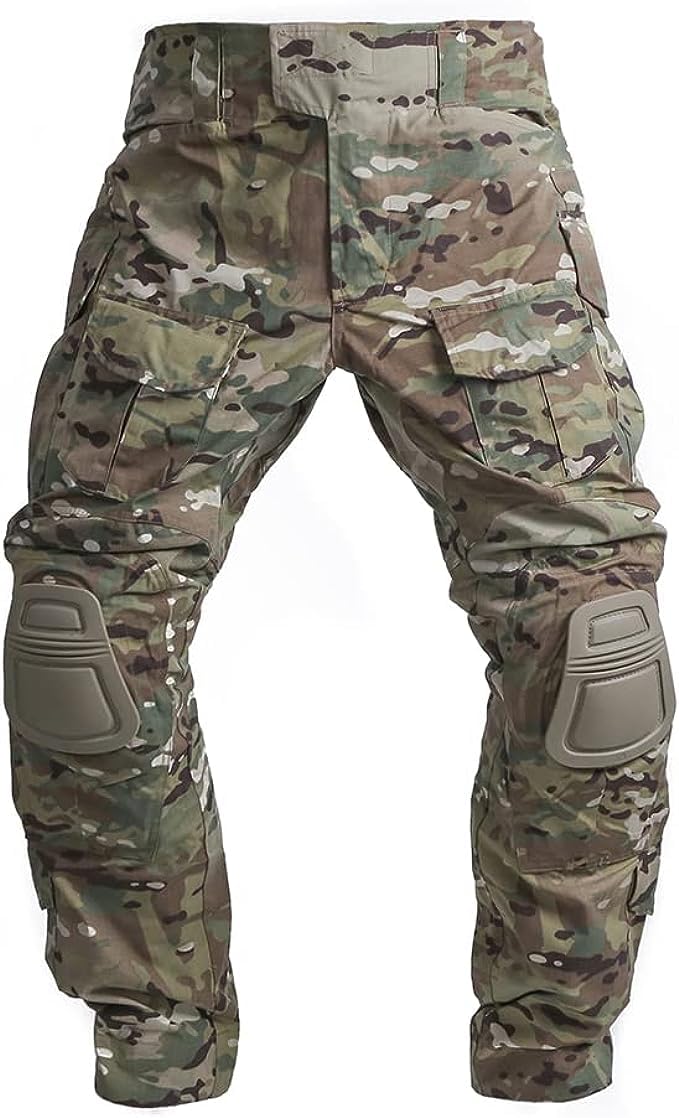 EMERSONGEAR G3 Paintball Pants with Knee Pads - Tactical Combat Pants for Men, Army Airsoft BDU Outdoor Trousers - Perfect for Paintball, Airsoft, Tactical Training & Outdoor Adventures