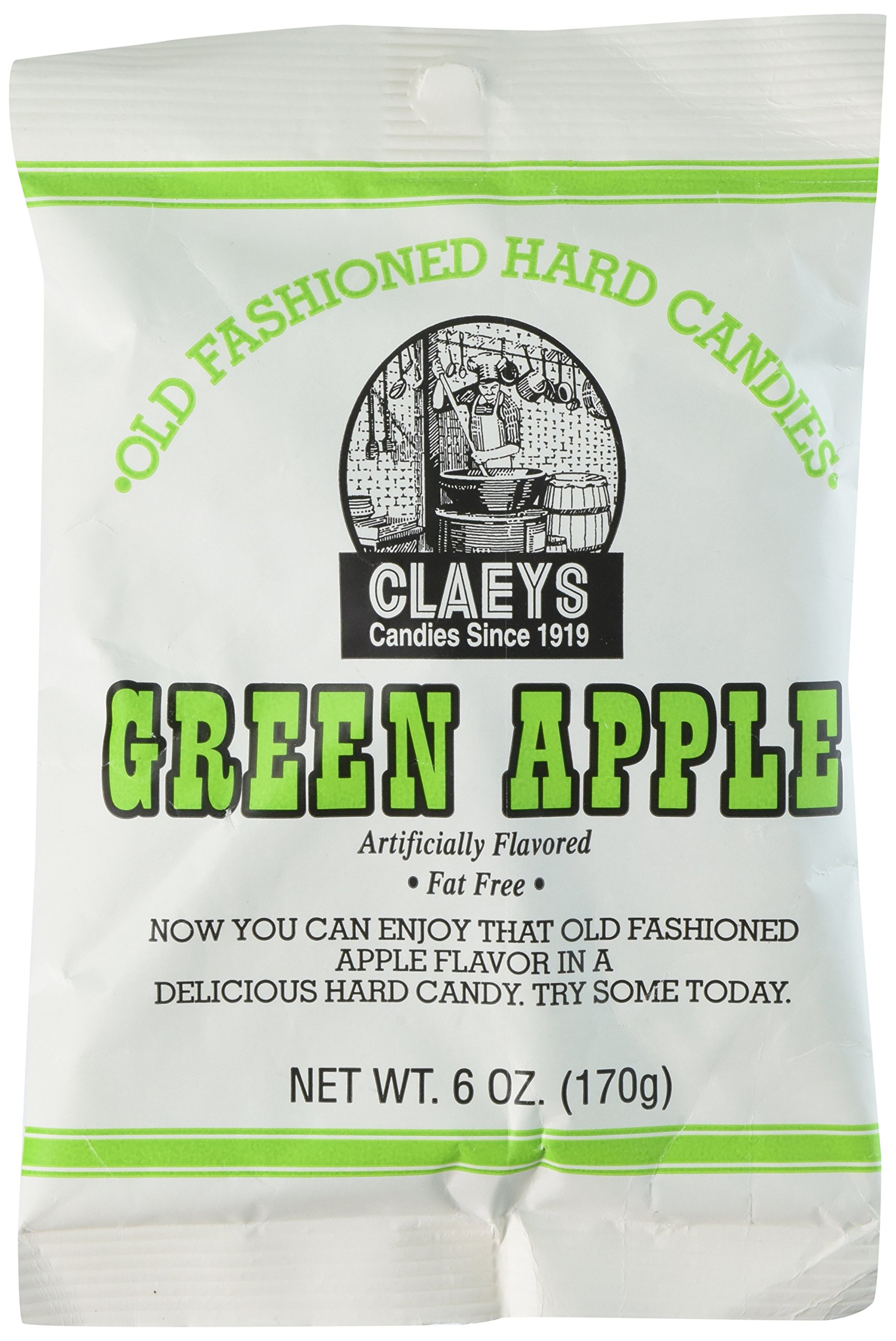 Claey's Green Apple Hard Candy - 2 Bags | Sour & Sweet Flavor | Bulk Candy for Parties, Halloween Treats & Office Snacks