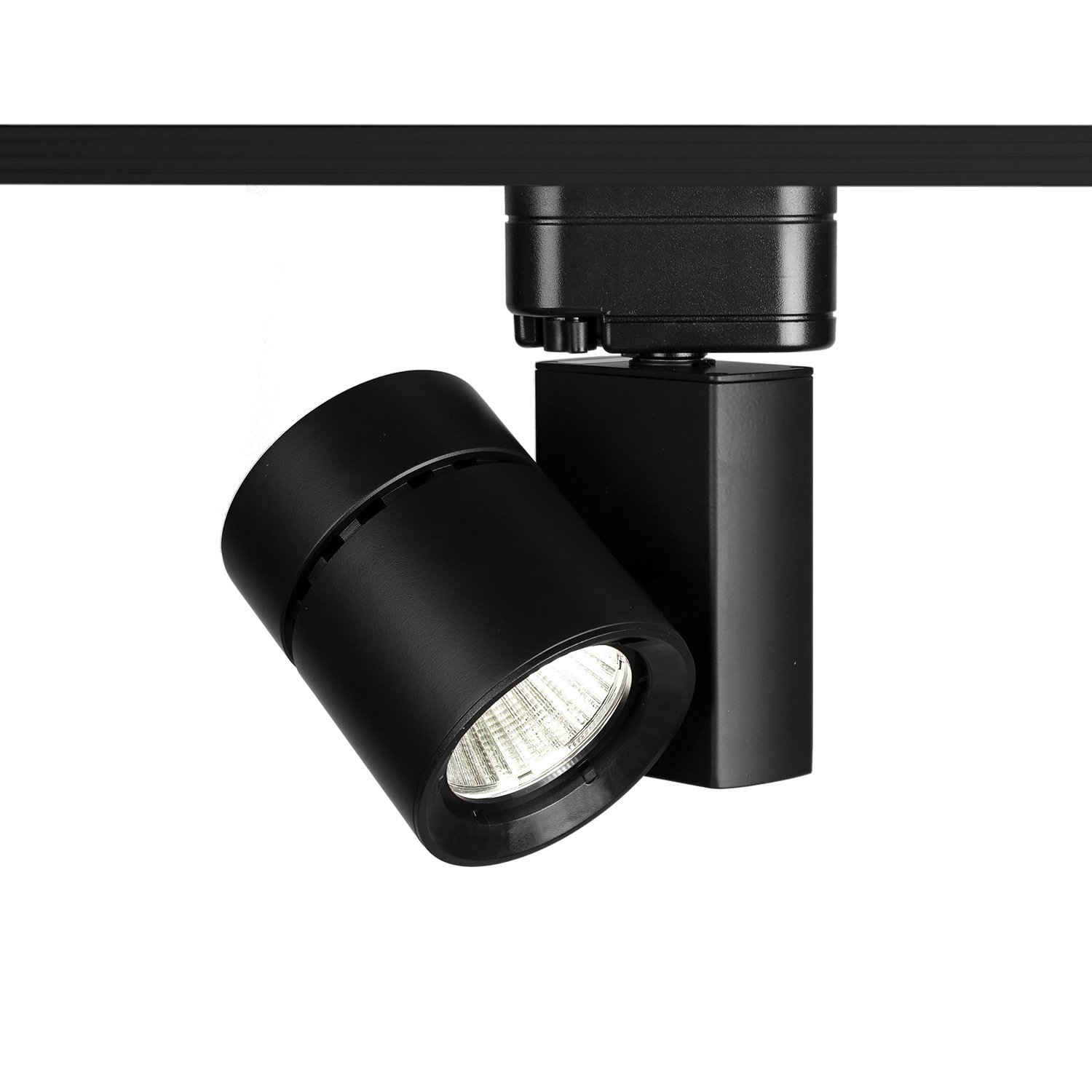 WAC Lighting H-1035F-830-BK Exterminator II LED Energy Star Certified Track Light Fixture in Black - Perfect for Modern Homes, Retail Stores & Gallery Lighting
