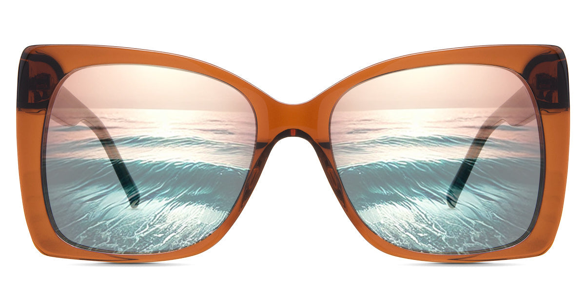 Ella Women's Prescription Tinted Glasses - Stylish & UV Protection for Reading, Driving & Outdoor Activities