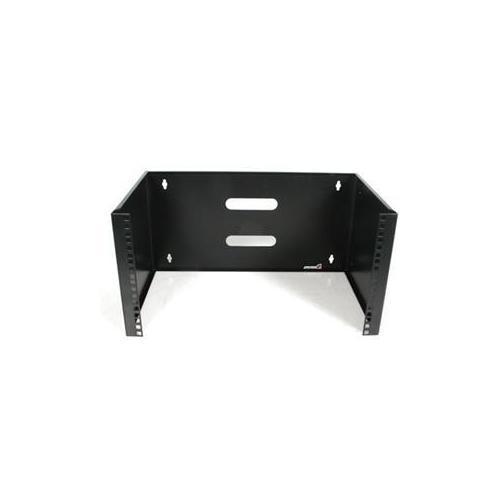 6U 12 Wall Mounting Bracket - Heavy Duty Metal Rack Shelf Bracket for Home Organization, Garage Storage & Office Shelving - Perfect for Wall Mounted Shelves, Cabinets and Floating Desks