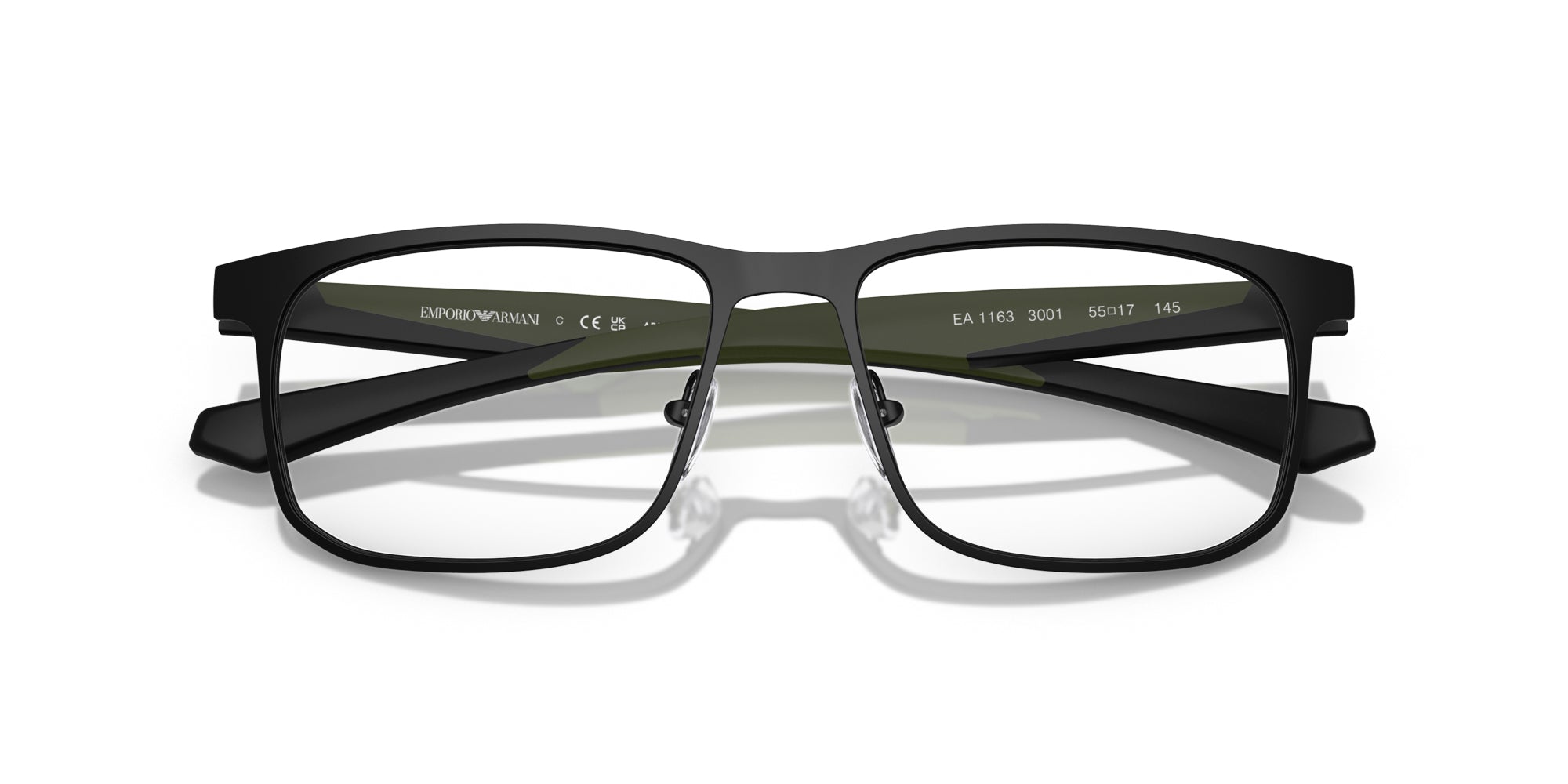 Emporio Armani EA1163 Sunglasses - Polarized UV Protection - Fashionable Aviator Style for Men & Women - Perfect for Driving, Travel & Outdoor Activities