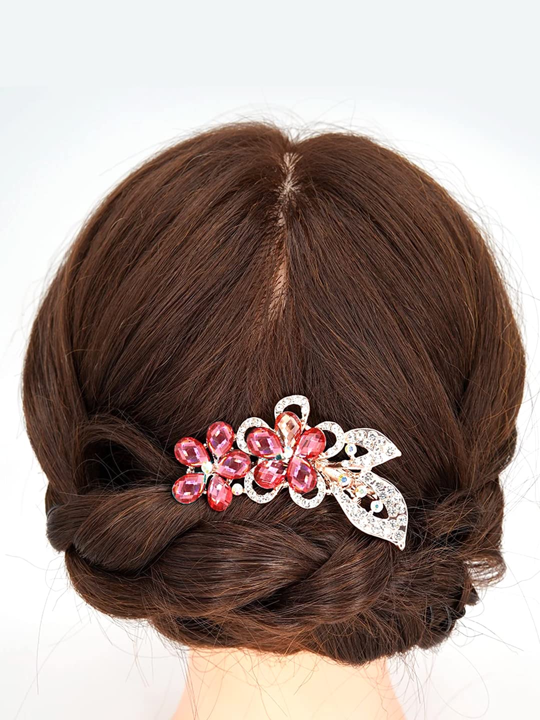 Elegant Yellow Chime Comb Hair Pin for Women - Bridal Hair Accessories, Wedding Hair Clips, Side Pins & Jooda Pins | Perfect for Weddings, Parties & Special Occasions