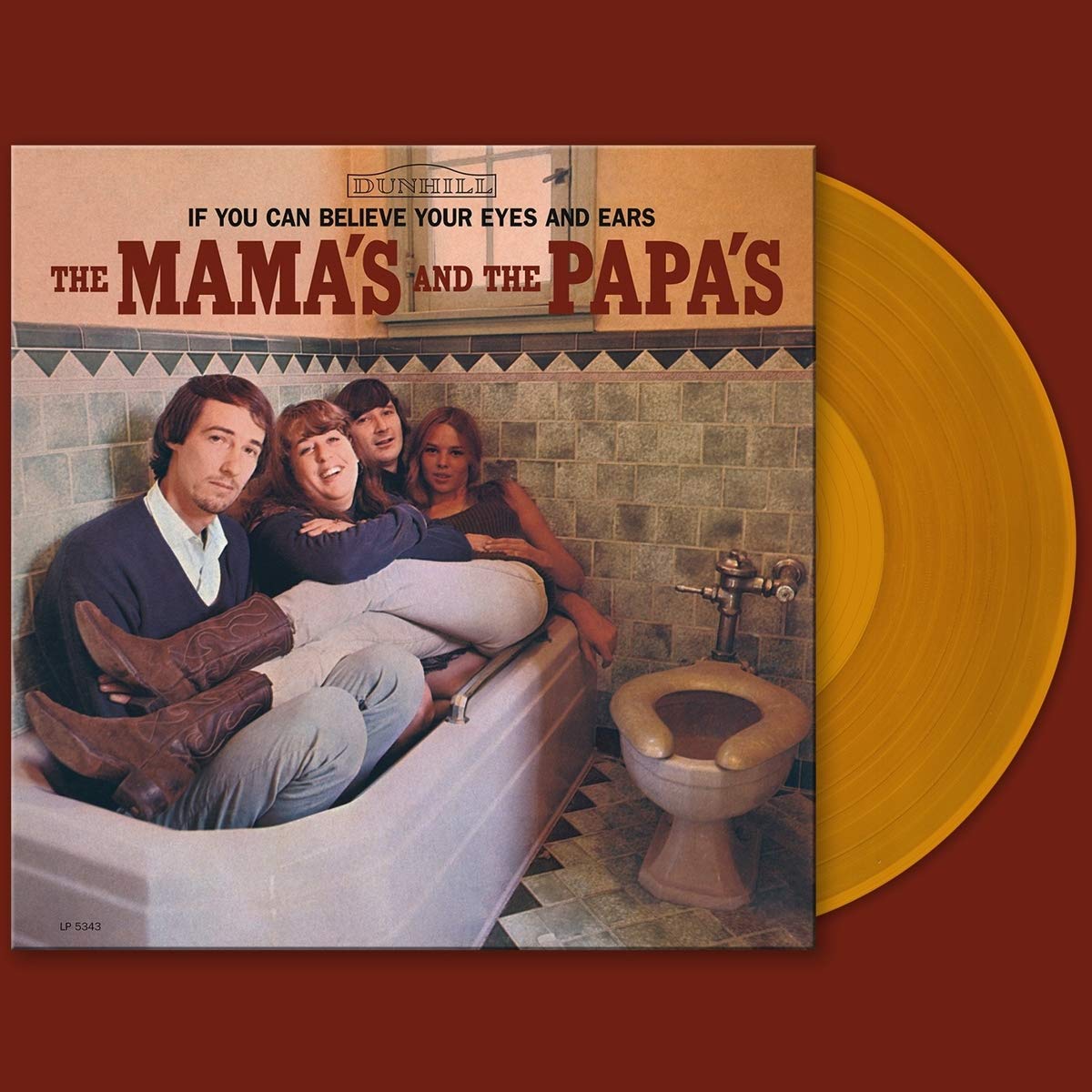 If You Can Believe Your Eyes and Ears GOLD - Vintage Vinyl Record Collector's Edition for Music Enthusiasts & Home Decor