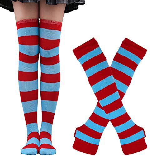 Red and Blue Striped