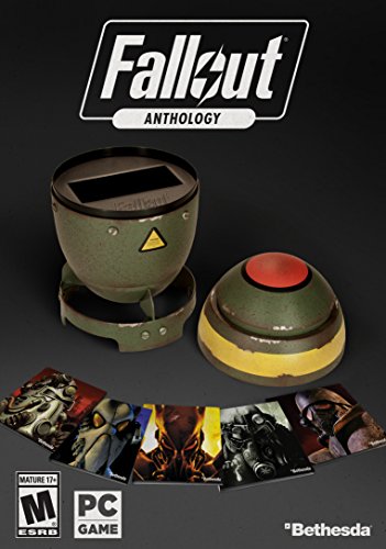 Fallout Anthology PC Game Collection - Post-Apocalyptic RPG Bundle for Windows | Perfect for Fans of Open-World Adventure & Story-Driven Gaming