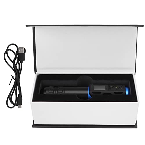Professional Wireless Rotary Tattoo Machine Pen with LCD Display - Adjustable Voltage, Rechargeable Battery - Perfect for Tattoo Artists & Beginners (Home Studio & Professional Use)