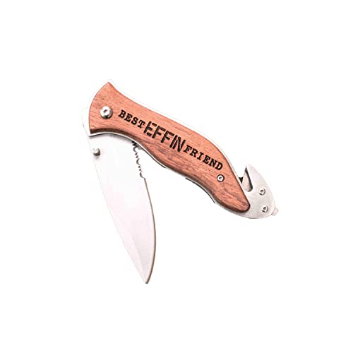 Best Effin Friend 138 Knife - High-Quality Camping & Survival Knife for Outdoor Adventures, Hunting, and Everyday Carry (EDC)