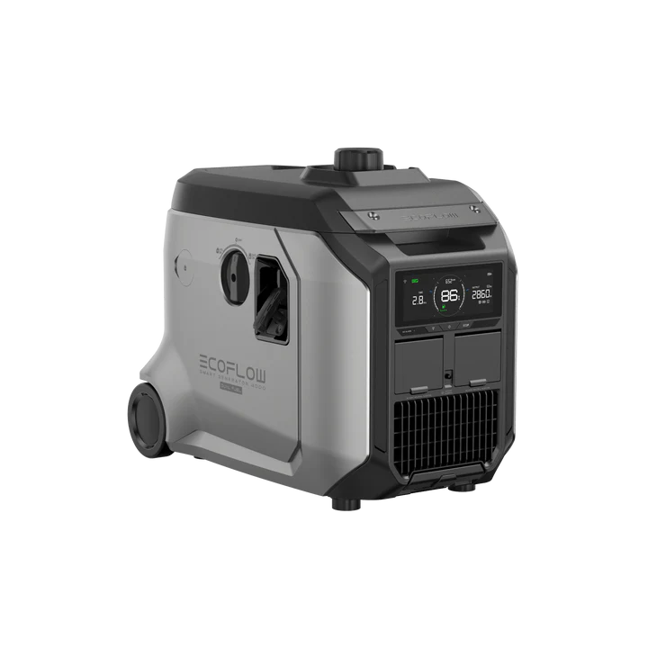 EcoFlow Smart Generator 4000 - Dual Fuel Portable Power Station for Home Backup, Camping & Outdoor Adventures | Quiet Gas & Propane Generator for Emergency Power & RV Use