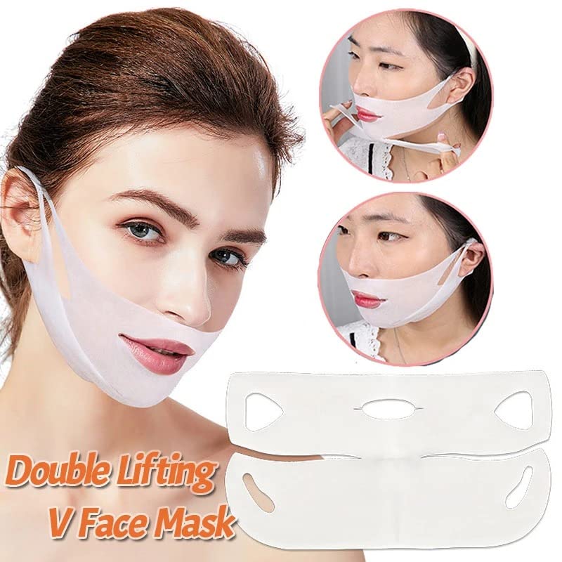 V Shape Face Mask - Firming & Lifting Chin Strap for Wrinkle Reduction & Facial Slimming | CASSARINA Beauty Skin Care Tool for Women | Perfect for Home Spa, Anti-Aging Routine & Double Chin Treatment