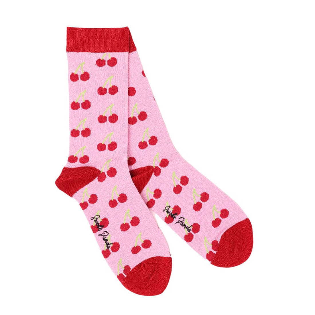 Premium Cherry Bamboo Socks for Women & Men - Soft Breathable Comfortable Everyday Wear - Perfect for Running, Yoga & Relaxation at Home