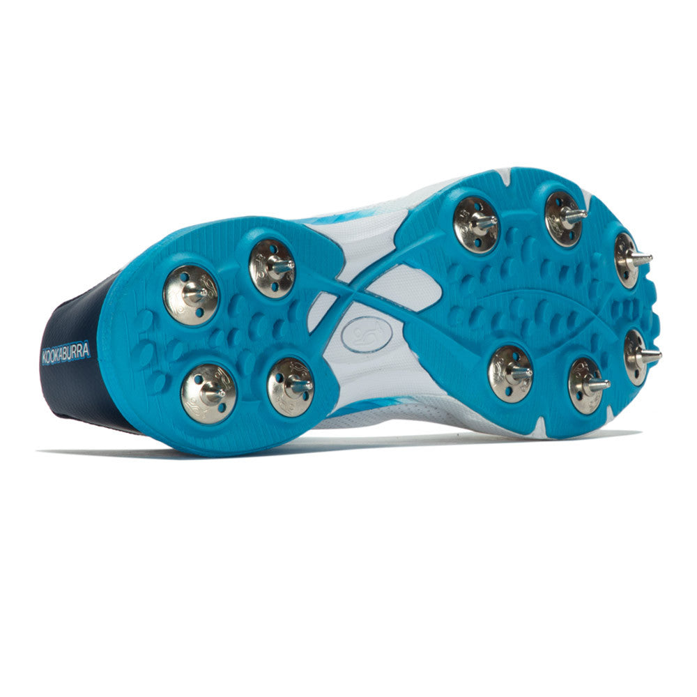 Kookaburra Pro 2000 Cricket Shoes with Metal Spikes - Lightweight & Durable Cricket Footwear for Professional Players - Perfect for Matches, Training & Field Practice