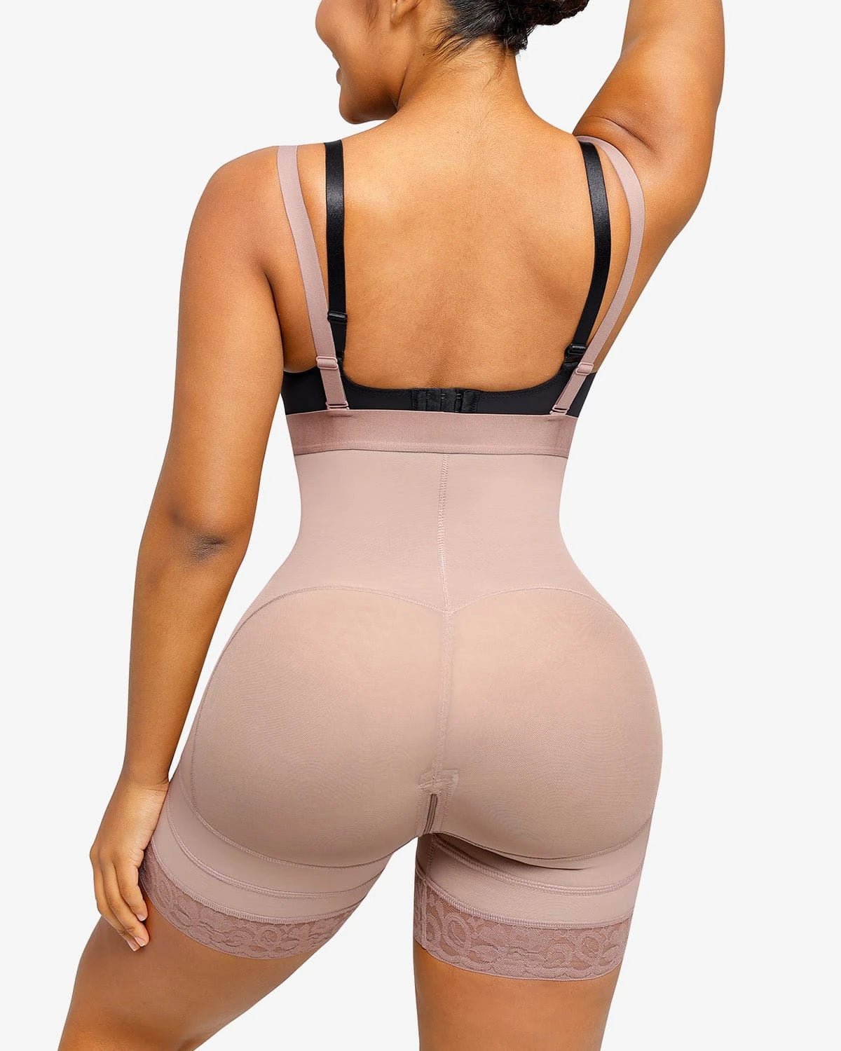 AirSlim® Core Sculpt Mid Thigh Shaper Shorts for Women - Tummy Control Shapewear & Body Shaping Shorts - Perfect for Workout, Yoga, and Everyday Wear