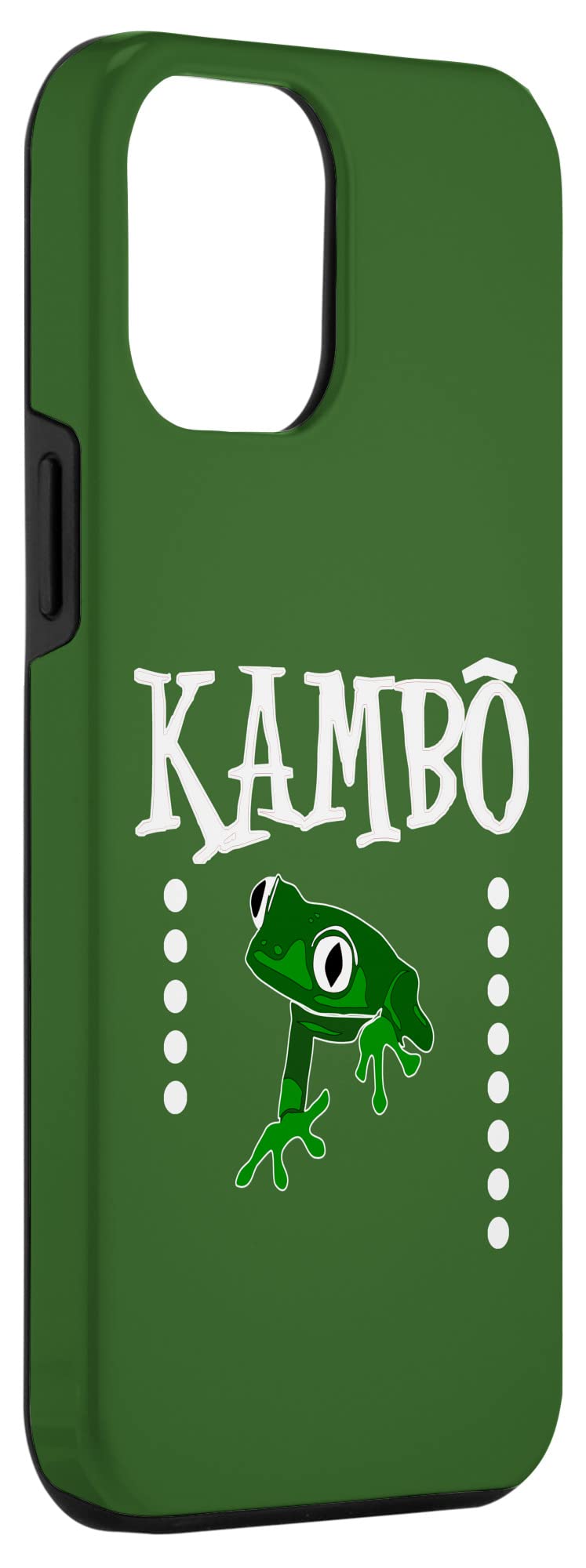 iPhone 12 Pro Max Case - Kambo Phyllomedusa Bicolor Frog Inspired Design - Slim Protective Phone Cover for Men & Women - Perfect for Outdoor Adventures, Yoga Retreats & Spiritual Cleansing Rituals