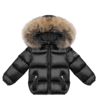 COLMAR FUR BABY DOWN JACKET (6-36 Months) - Warm Winter Coat for Infants & Toddlers | Perfect for Outdoor Play & Cold Weather