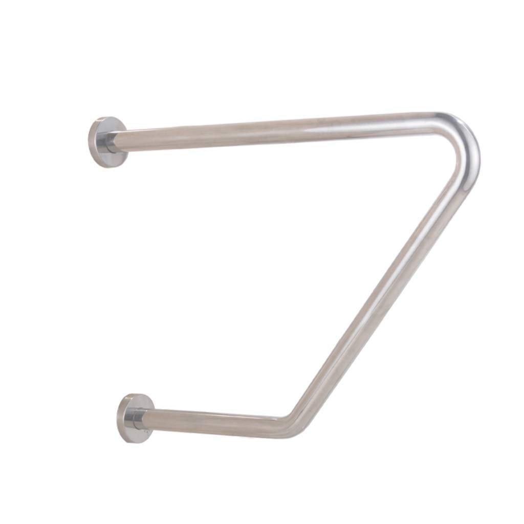 **XLAHD 304 Stainless Steel Bathroom Safety Grab Bar – Anti-Slip Shower Handle for Seniors & Disabled – 60x40x7.5cm Bathtub Support Rail – Ideal for Barrier-Free Bathing & Fall Prevention**    *(Perfect for Elderly Safety, Accessible Showers, and ADA-Compliant Bathrooms)*
