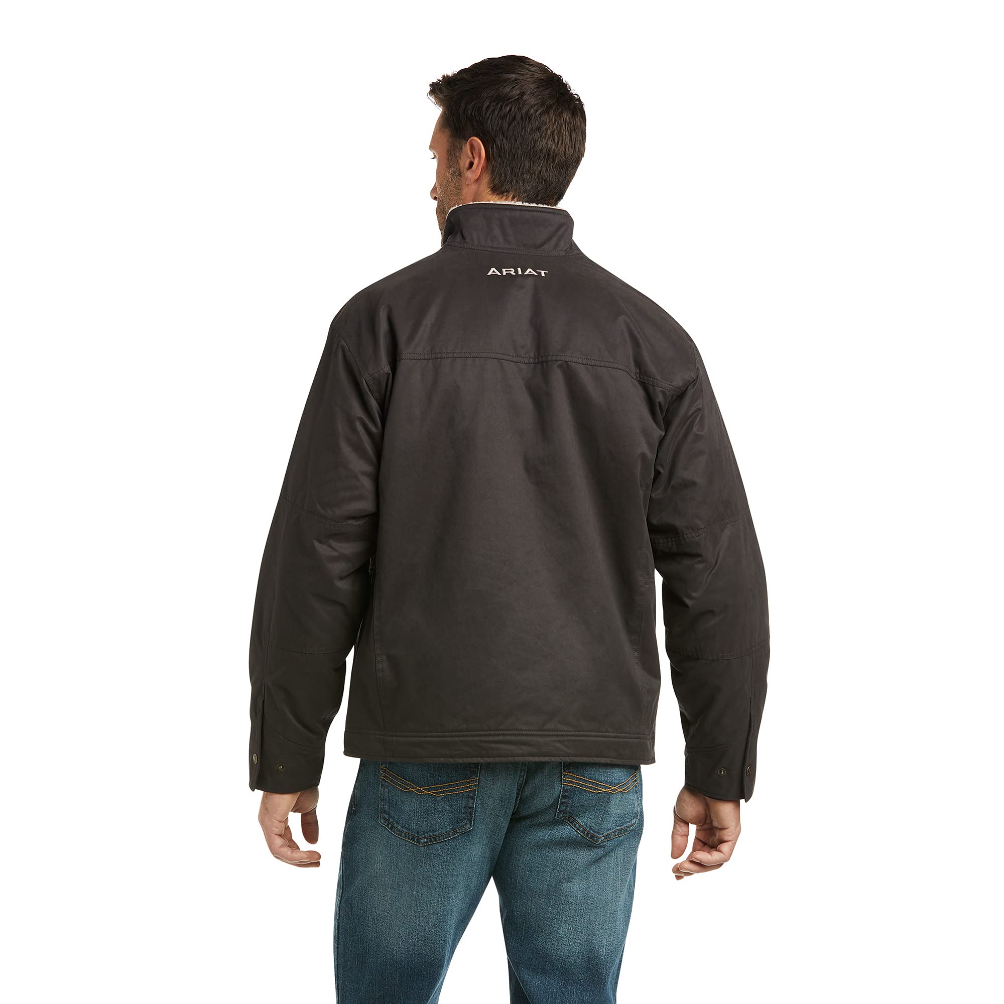 ARIAT Men's Grizzly Canvas Work Jacket - Durable Outdoor Hunting & Ranch Coat for Cold Weather Protection