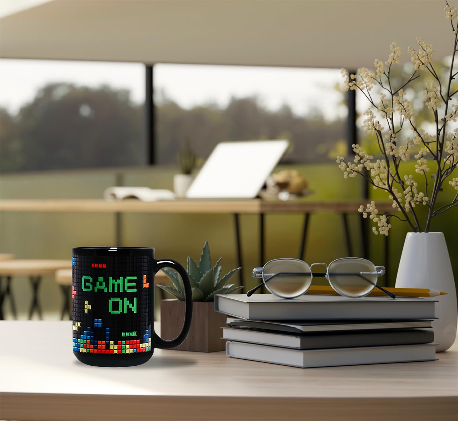Retro Gameboy Coffee Mug - Funny Nintendo Mario Gaming Mug for Men & 90s Game Enthusiasts | Perfect Gamer Gift & Home Decor for Gaming Lovers | Ideal for Office Use, Gaming Rooms & Nostalgic Collectors