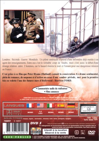 Hanover Street (1979) DVD - French Import PAL Region 2 - Classic WWII Romance Film - Perfect for Movie Collectors & History Buffs