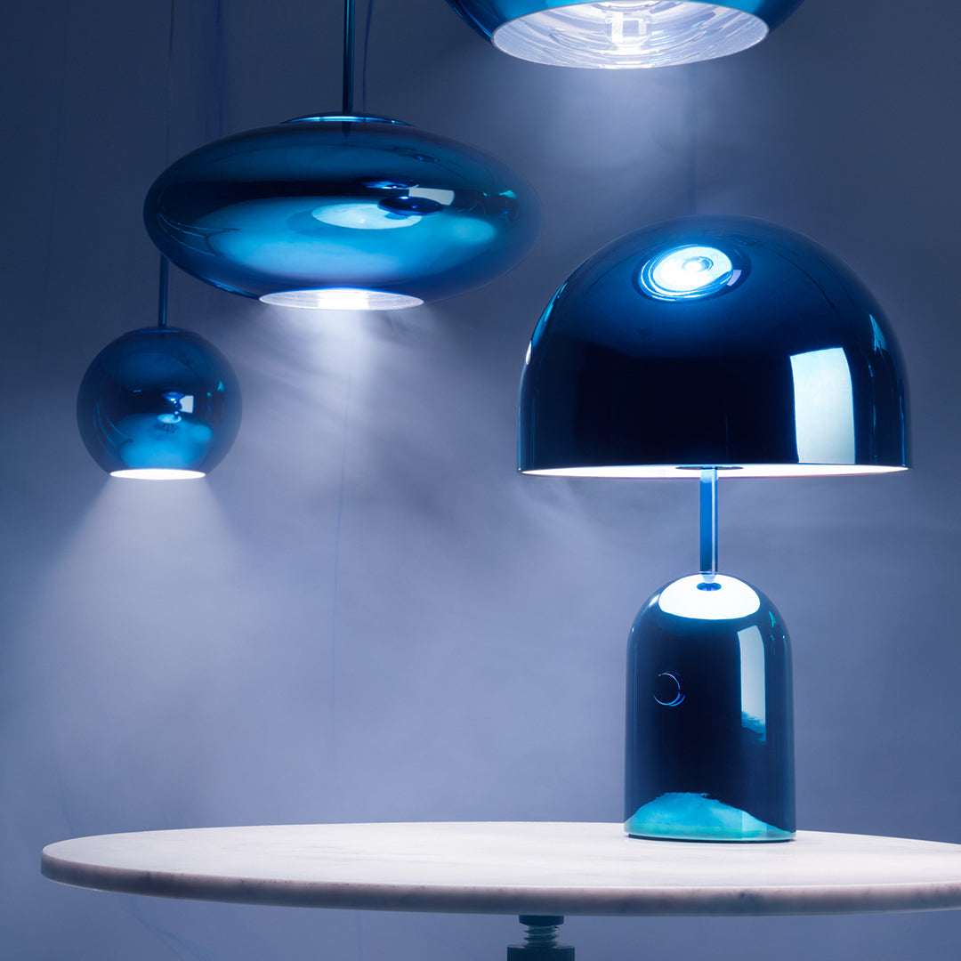 Bell Portable LED Table Lamp - Rechargeable Battery, Adjustable Brightness, Perfect for Bedroom, Office & Travel - Ideal for Reading, Studying & Night Light