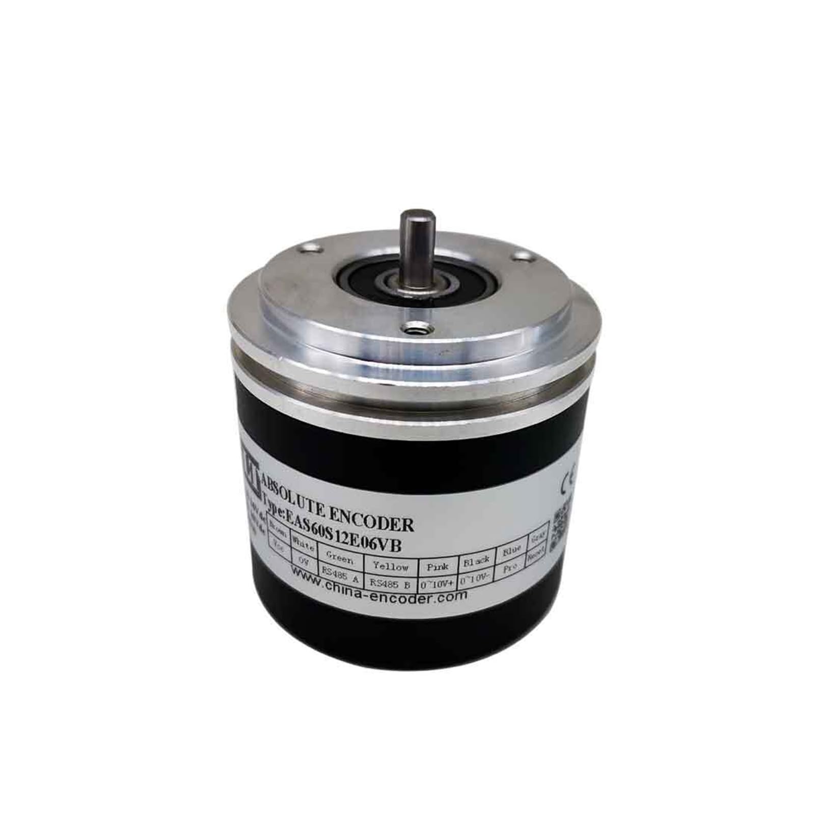 EAS60 Analog Position Sensor - 0-5V/0-10V/4-20mA Output, 12-Bit Single Turn Absolute Encoder with 6mm/10mm Solid Shaft | Industrial Automation, CNC Machines, Robotics & Motion Control Applications