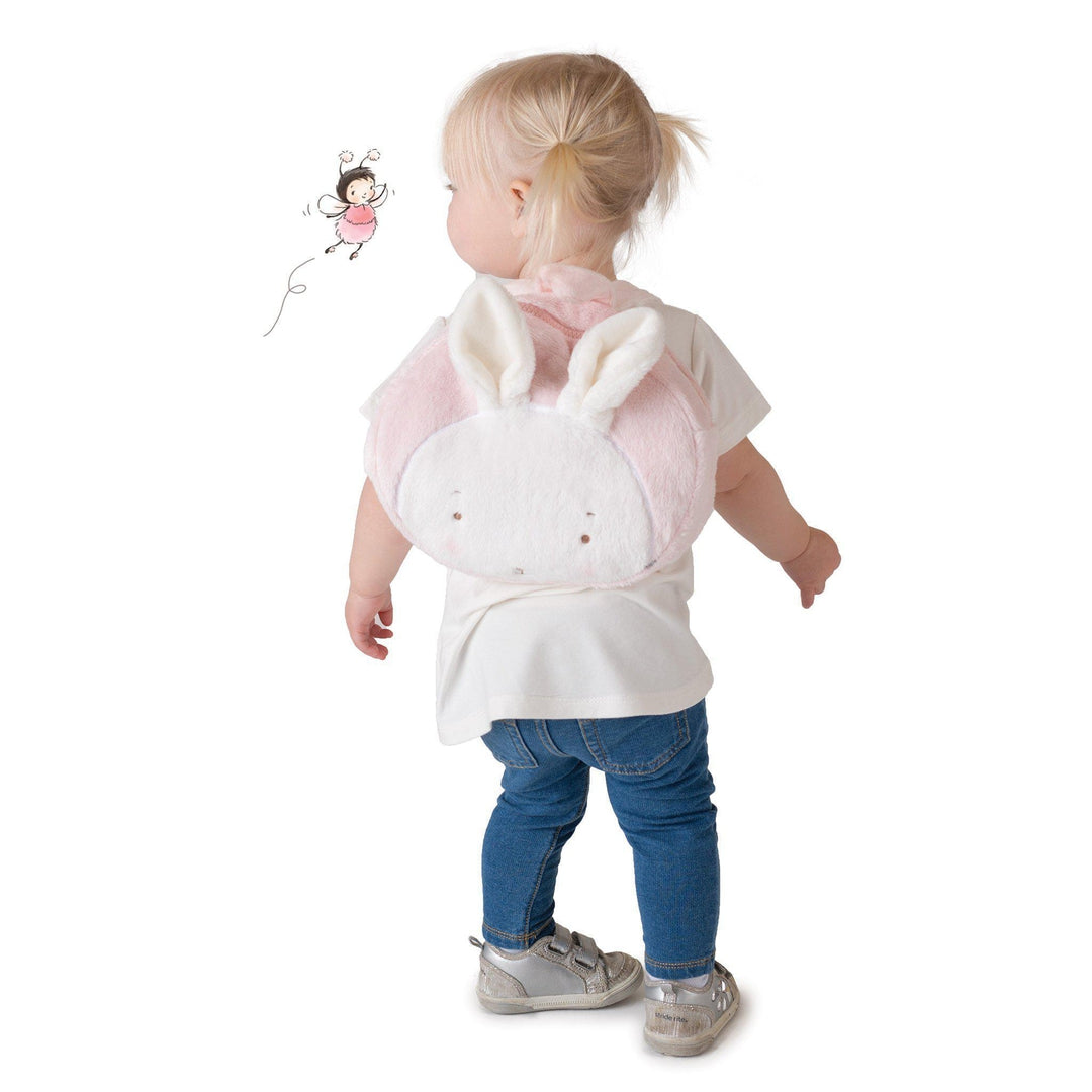 Blossom Bunny Backpack - Cute Bunny-Themed School Backpack for Girls, Lightweight & Durable - Perfect for School, Travel & Everyday Use