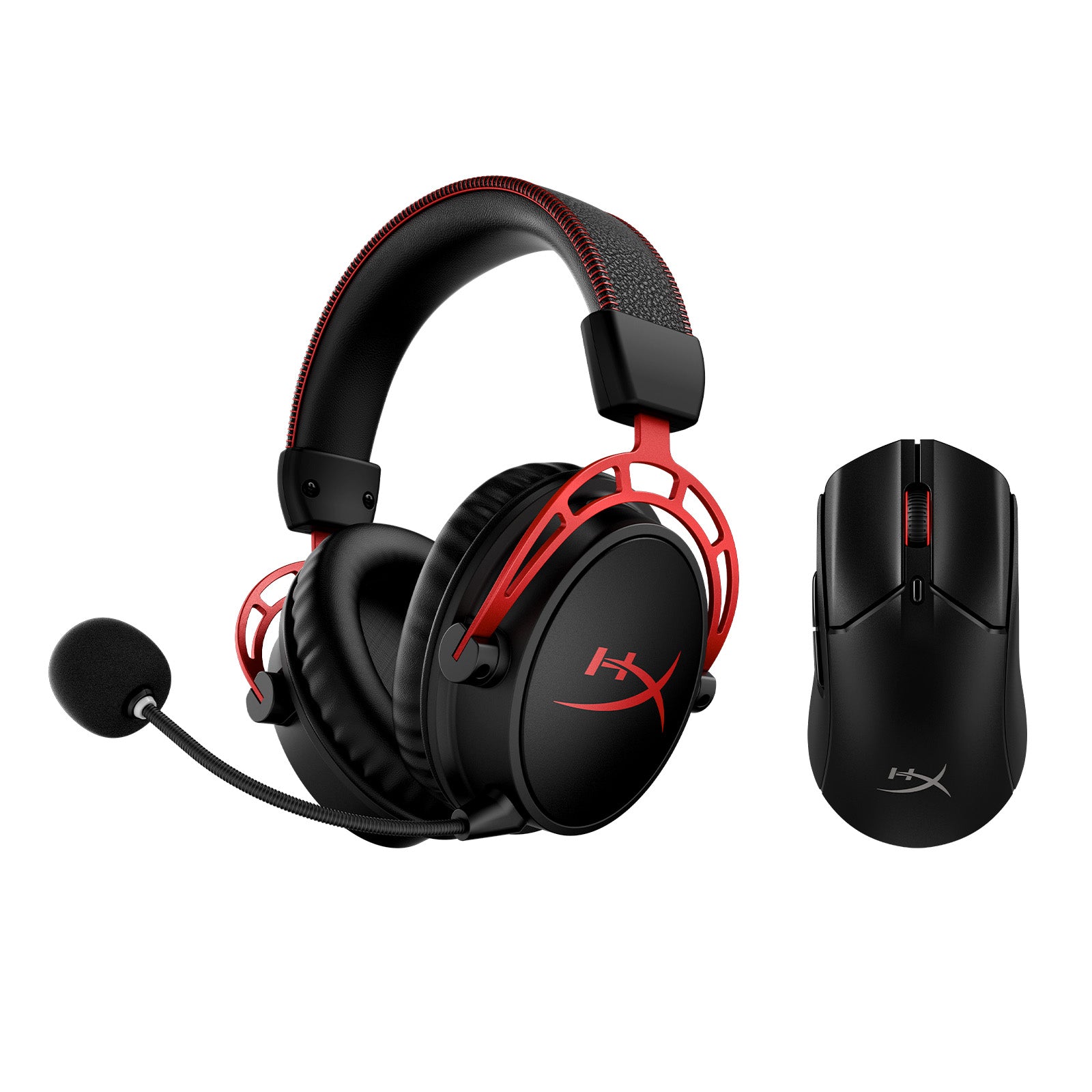 Cloud Alpha Wireless Gaming Headset & Pulsefire Haste 2 Wireless Mouse Bundle - Premium Wireless Gaming Gear for PC, PS5, Xbox - Perfect for Esports, Streaming & Competitive Gaming