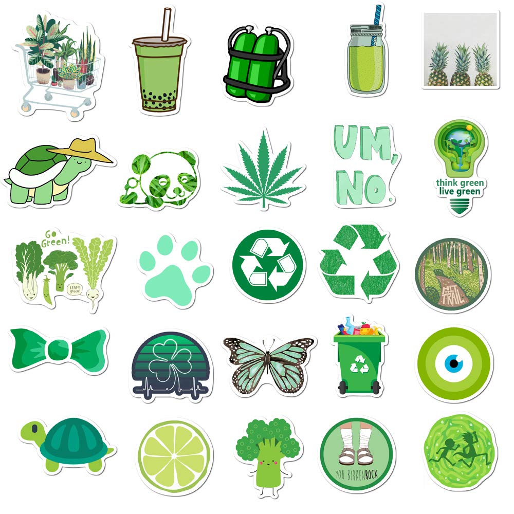 50 Pack VSCO Stickers for Hydro Flask - Waterproof Vinyl Decals for Hydroflasks, Laptops, Tumblers - Trendy VSCO Girl Aesthetic Stickers for Teens (Perfect for School, Water Bottles & Tech Accessories)