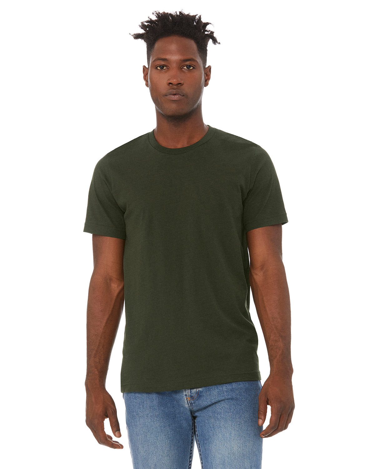 Bella + Canvas 3001C Unisex Jersey Short Sleeve T-Shirt - Soft Cotton Tee for Men & Women - Perfect for Casual Wear, Screen Printing & Everyday Outfits