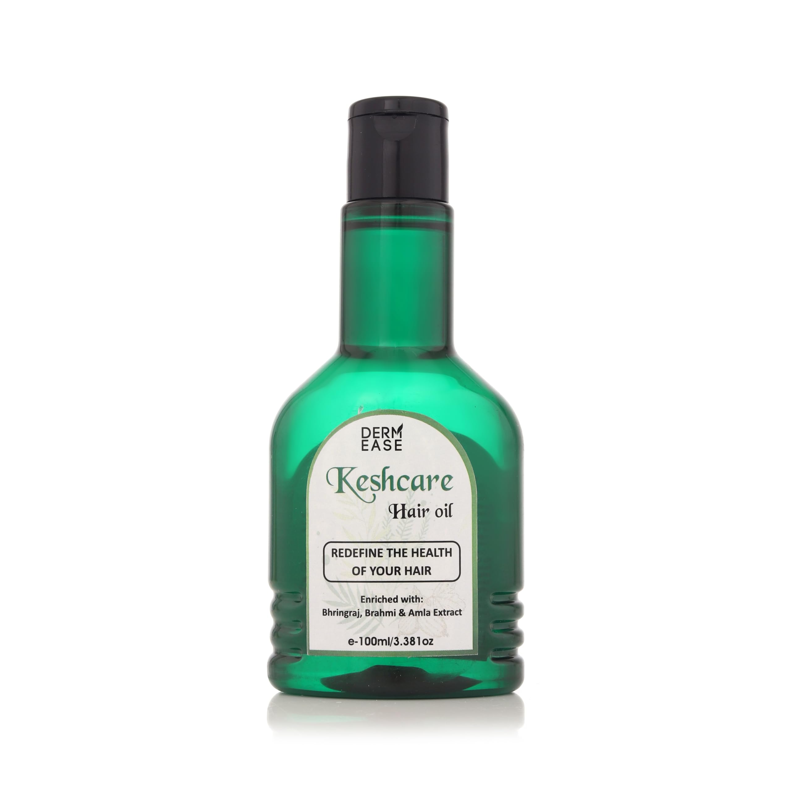 DERMEASE Kesh Care Anti-Frizz Non-Sticky Hair Oil 100ml - Smooth & Shine Hair Treatment for Dry, Damaged Hair - Perfect for Daily Use, Styling & Frizz Control