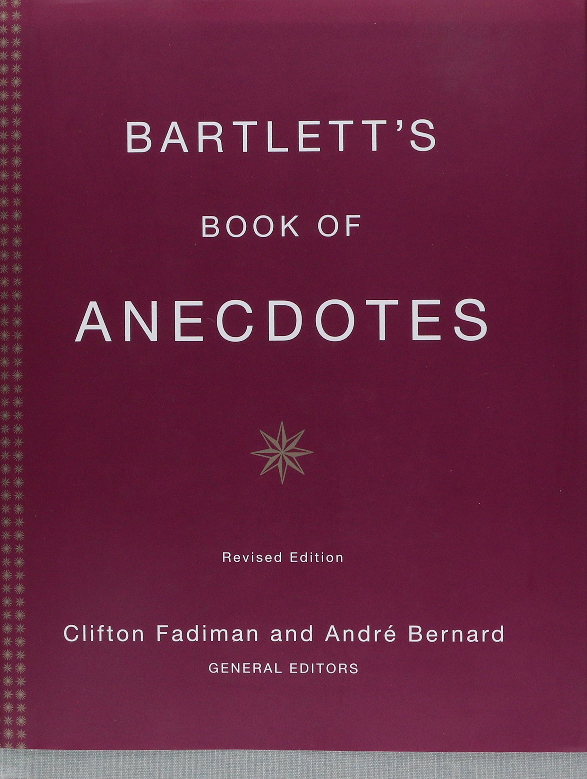 Bartlett's Book of Anecdotes - Classic Collection of Witty Stories & Humorous Tales | Perfect for Parties, Public Speaking & Entertainment