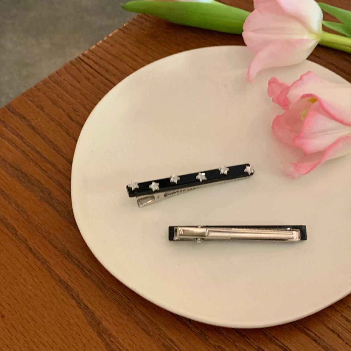 Handmade Hair Barrettes Set - Women's Hair Clips & Pins for Buns, Updos & Styling - Fashion Headwear Accessories (Color: FJ0541) | Perfect for Weddings, Parties & Everyday Elegance