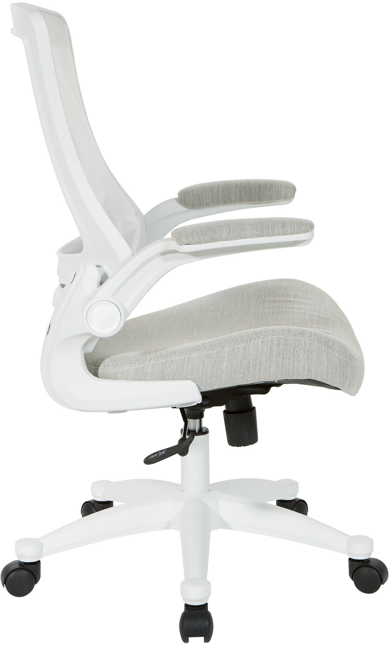 Office Star White Screen Back Manager's Chair [EM60926WH] - Ergonomic Executive Office Chair with Adjustable Height for Home & Business Workspaces