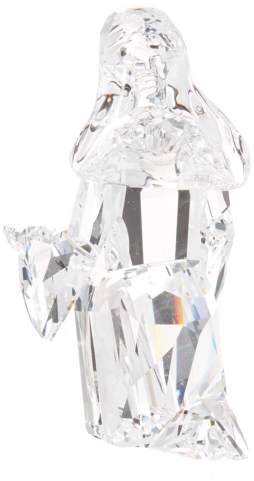 Swarovski 5223602 Nativity Scene - Mary Crystal Figurine, 2.75 x 1.5 x 2 Inches, Clear Christmas Decoration for Home, Gift & Holiday Display