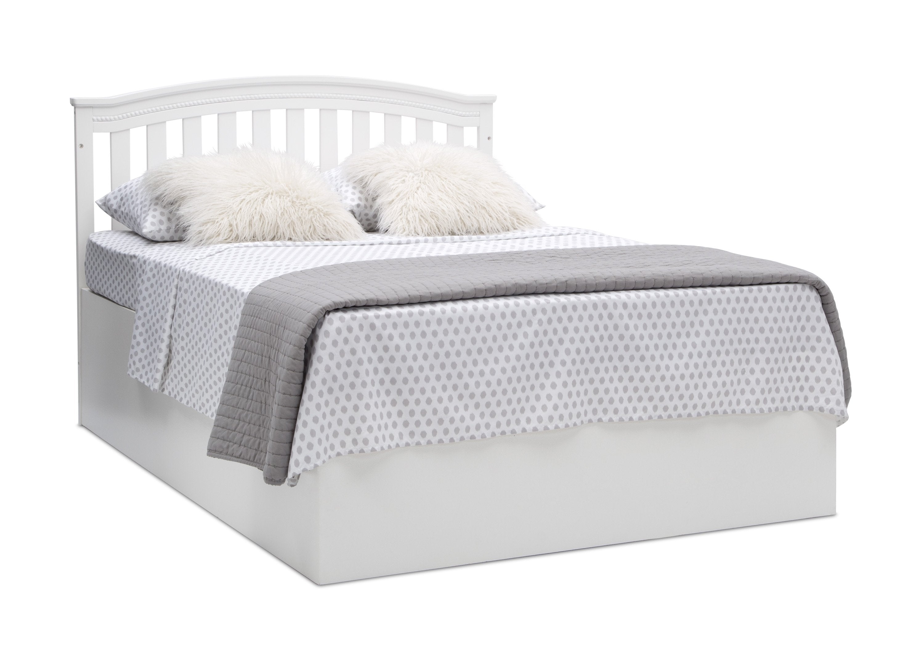 Waverly 6-in-1 Convertible Baby Crib - Toddler Bed, Daybed & Full-Size Bed - Safe Nursery Furniture for Newborns to Teens - Perfect for Baby Rooms & Kids Bedrooms