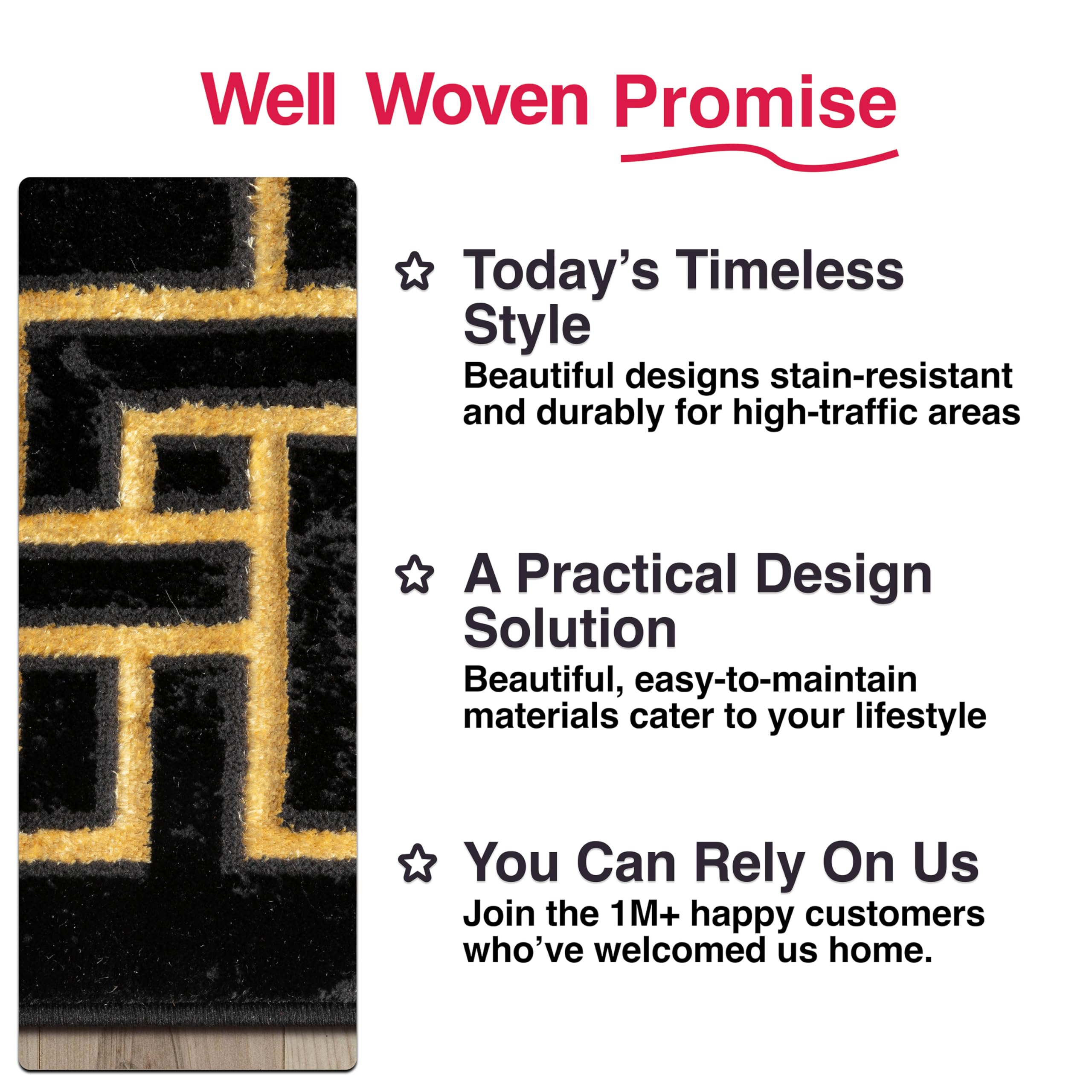 Well Woven Lezlee Abstract Modern 5'3
