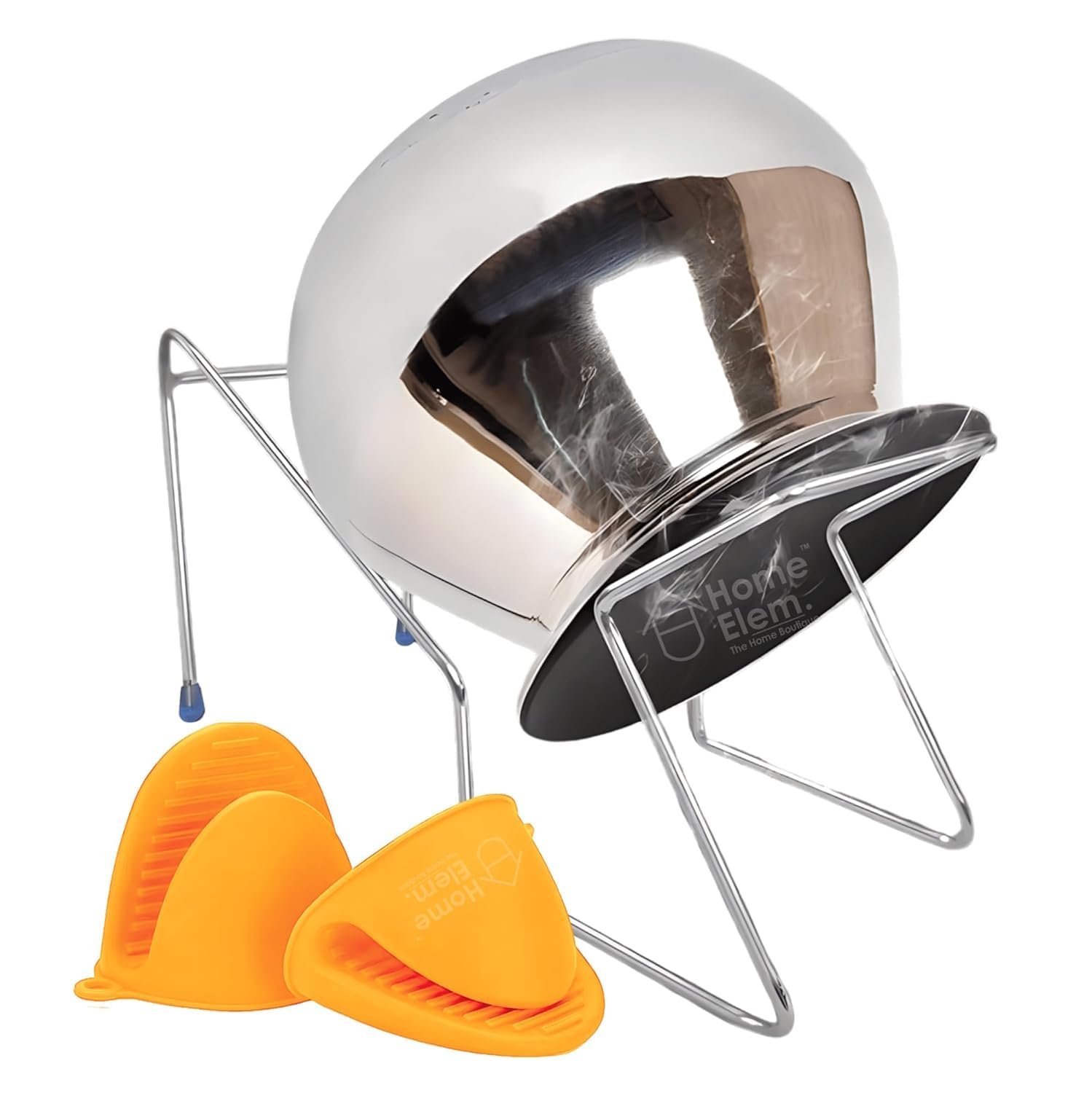 Stainless Steel Rice Pot Drain Stand - Noodles Strainer & Cooked Rice Strainer with Fruit & Beans Holder - Hands-Free Kitchen Drainer Stand (31X15X19, Random Color) - Perfect for Draining Rice, Noodles, Fruits & Vegetables After Washing or Cooking