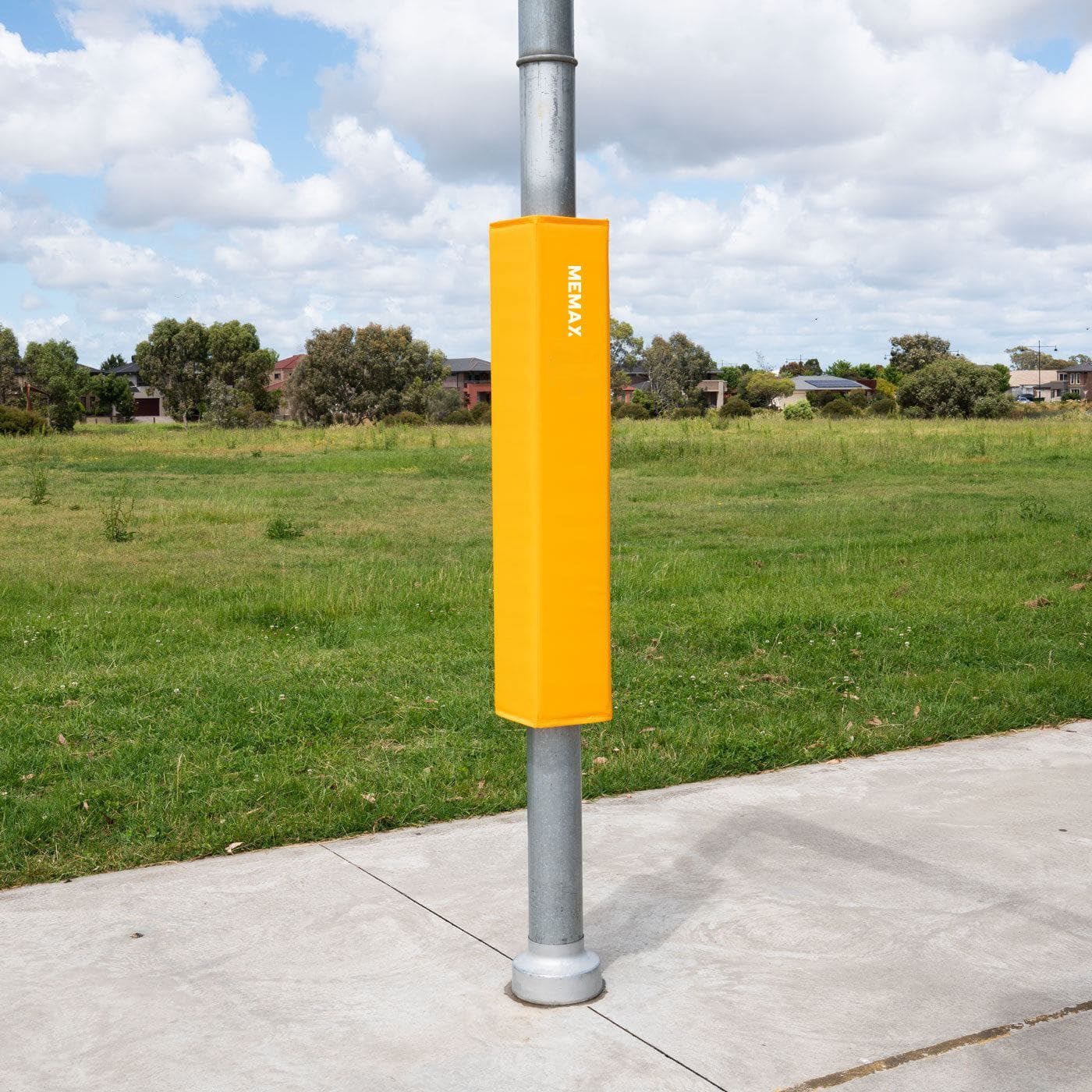 MEMAX Flexi Safety Post Padding - High Visibility Protective Padding for Outdoor Safety Posts, Poles, and Barriers - Ideal for Parking Lots, Warehouses, and Construction Sites