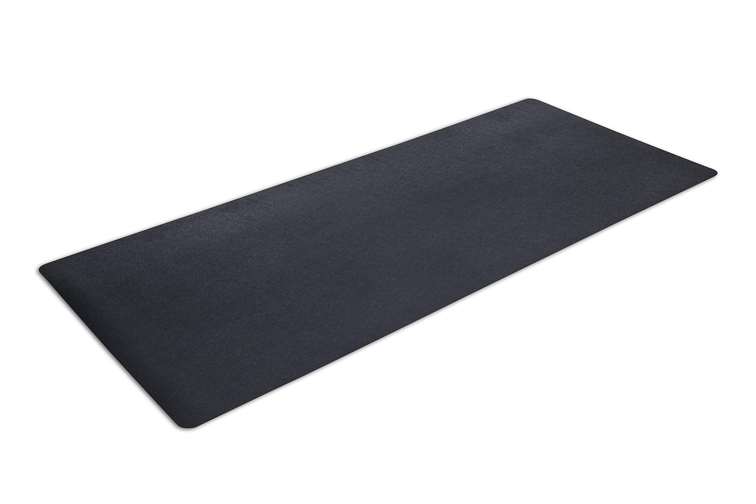 Premium Non-Slip MOTIONTEX Exercise Mat for Home Gym, Yoga & Workouts - Thick Cushioned Floor Mat for Fitness Equipment, Cardio & Weight Training - Ideal for Hardwood Floors & Home Workout Spaces