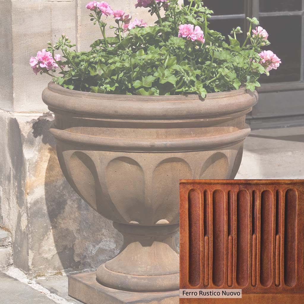 Campania International Augusta Urn - Elegant Outdoor Garden Urn for Flowers, Plants & Decor | Perfect for Patio, Porch, Cemetery & Memorial Displays