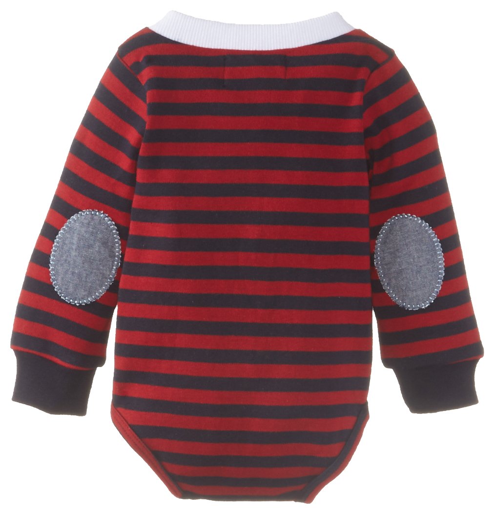 Mud Pie Baby Boys Cardigan Crawler - Cozy Newborn Outfit for Playtime