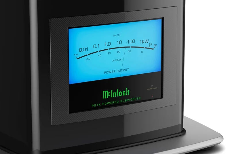 McIntosh PS1K High-Powered Subwoofer - Premium Home Theater & Audio System Bass Speaker - Perfect for Movie Nights & Music Listening