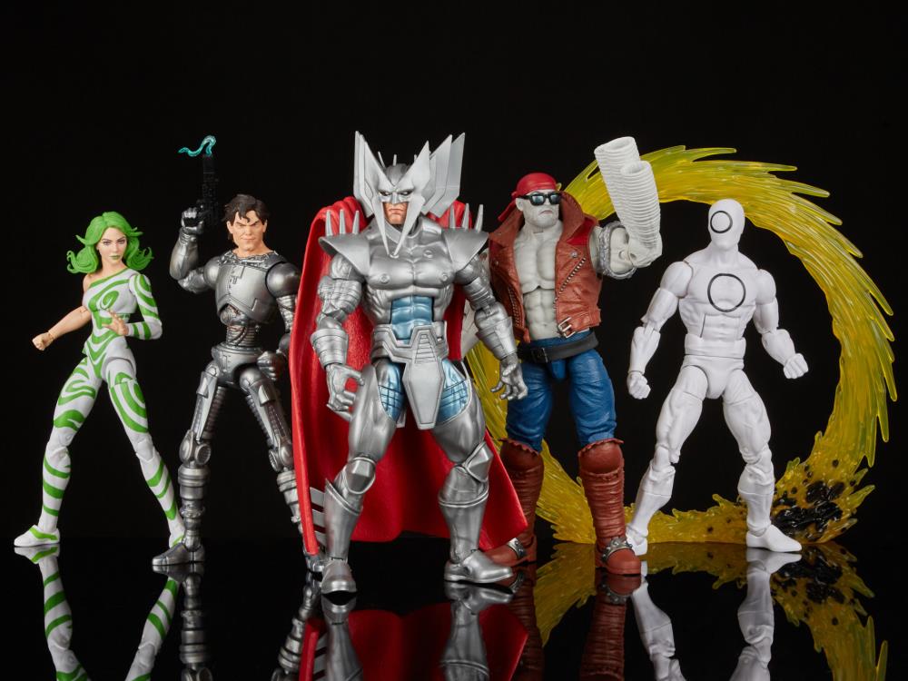 X-Men 60th Anniversary Marvel Legends Villains Action Figure 5-Pack Set - Collectible Superhero Figures for Display, Gifts & Comic Book Fans