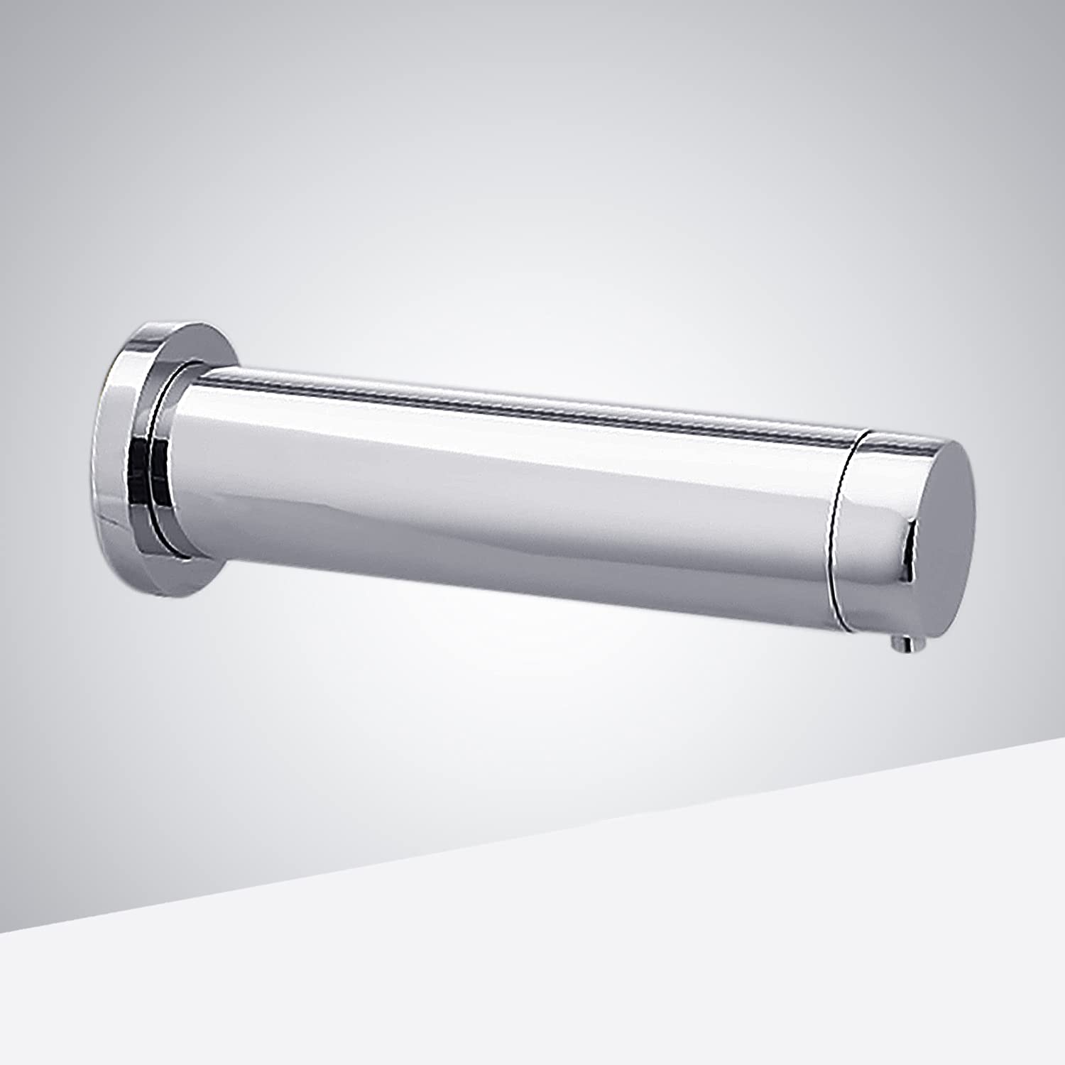 BST10167 Commercial Dual Automatic Soap Dispenser - Wall Mount Sensor Soap Dispenser with Solid Brass Construction & Polished Chrome Finish - Ideal for Restaurants, Hotels, and Public Restrooms