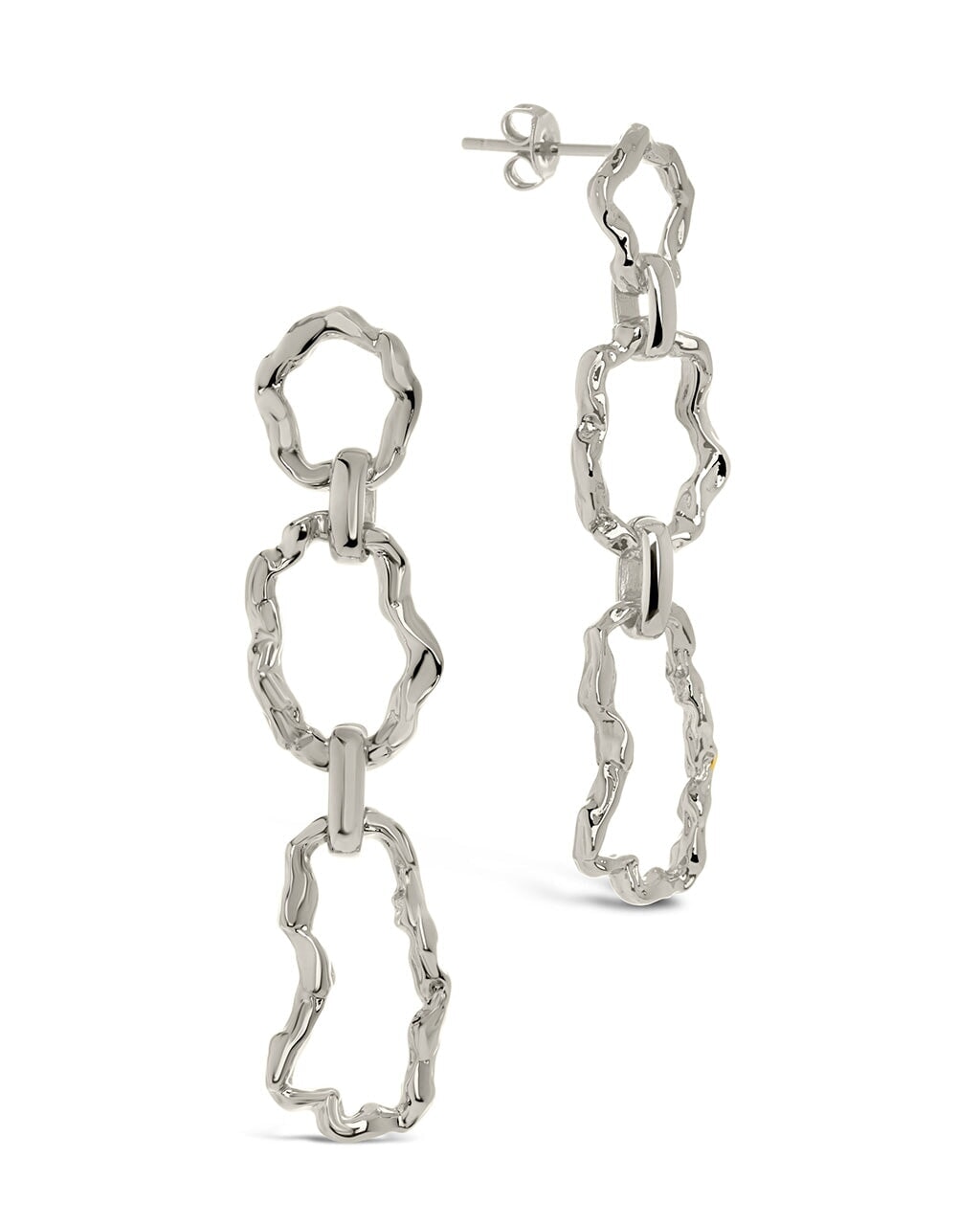 Premium Molten Metal Matching Set for Couples - Stylish & Durable Jewelry for Anniversaries, Weddings & Romantic Gifts
