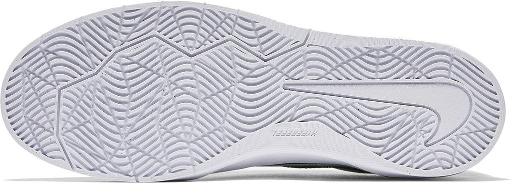 Nike Bruin SB Hyperfeel Men's Skateboarding Shoes - Lightweight & Durable for Street Skating - Size 11.5 - Green Glow/Black-White - Perfect for Skate Parks & Urban Commuting